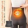 Coollooda Waist Warmer with Cairo Pockets, Chilling, Stomach, Cold Wear,