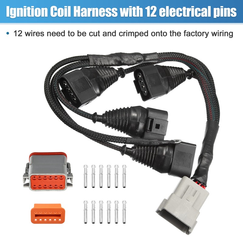 A ABSOPRO 1 set automotive ignition coil wiring harness 06B998018T