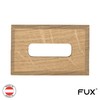 Pack of 2 Single Heating Pipe Rosette for Stand Consoles,