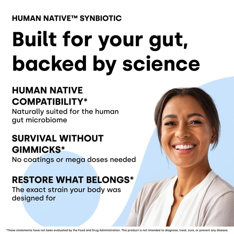 Element Longevity Human Native Bifidobacterium Adolescentis Synbiotic | Fewer Urgent