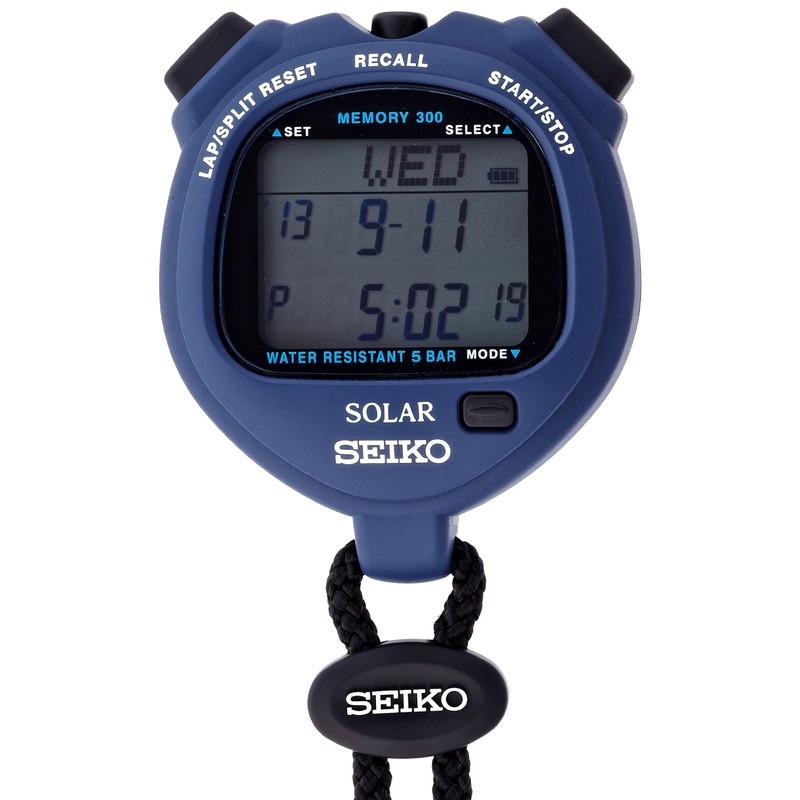 SEIKO STANDARD SOLAR STOP WATCH SVAJ005