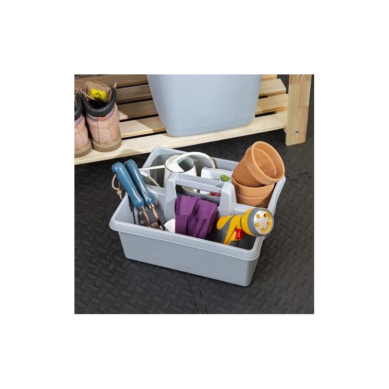 Kitchen Tidy Organiser Cleaning Caddy Multipurpose Cleaning Tools Storage Caddy
