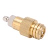 Soda Refill Adapter Machine Maker Brass Connector TR21‑4 Male Thread