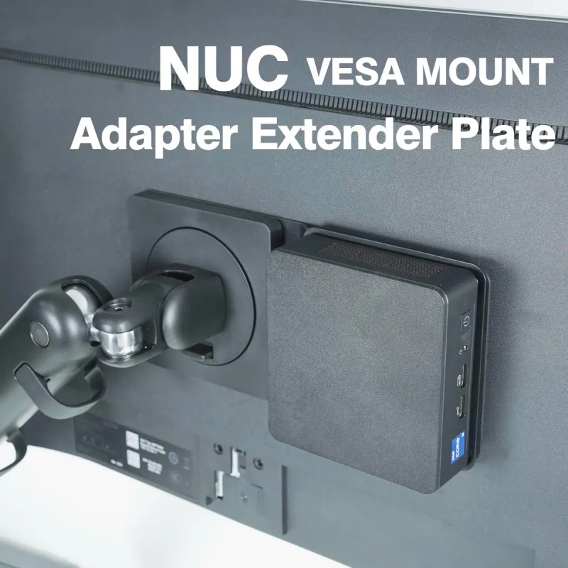Placa Adaptadora Vesa Universal Para Montaje De Monitor 25 C