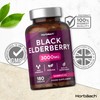 Elderberry Supplement 3000mg | Black Elderberry Extract Tablets | High