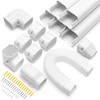 Mini Split Line Set Cover 3" 10Ft, Windspeed AC Line