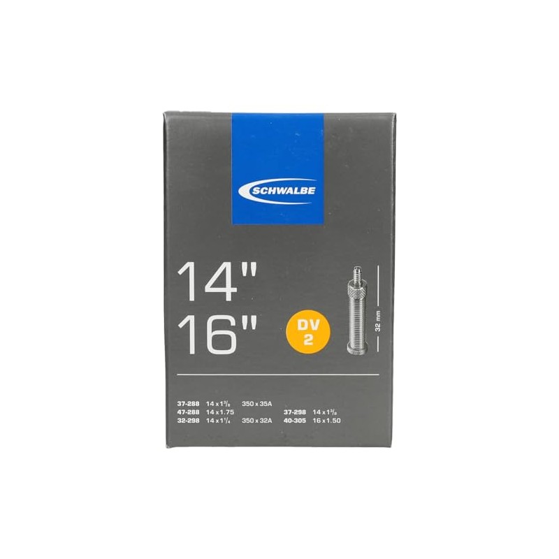 Schwalbe 10407311, DV2 Unisex Adulto, Neutro, 14 Pollici
