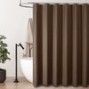 Dynamene Extra Long Shower Curtain - 96 Inch Long Waffle