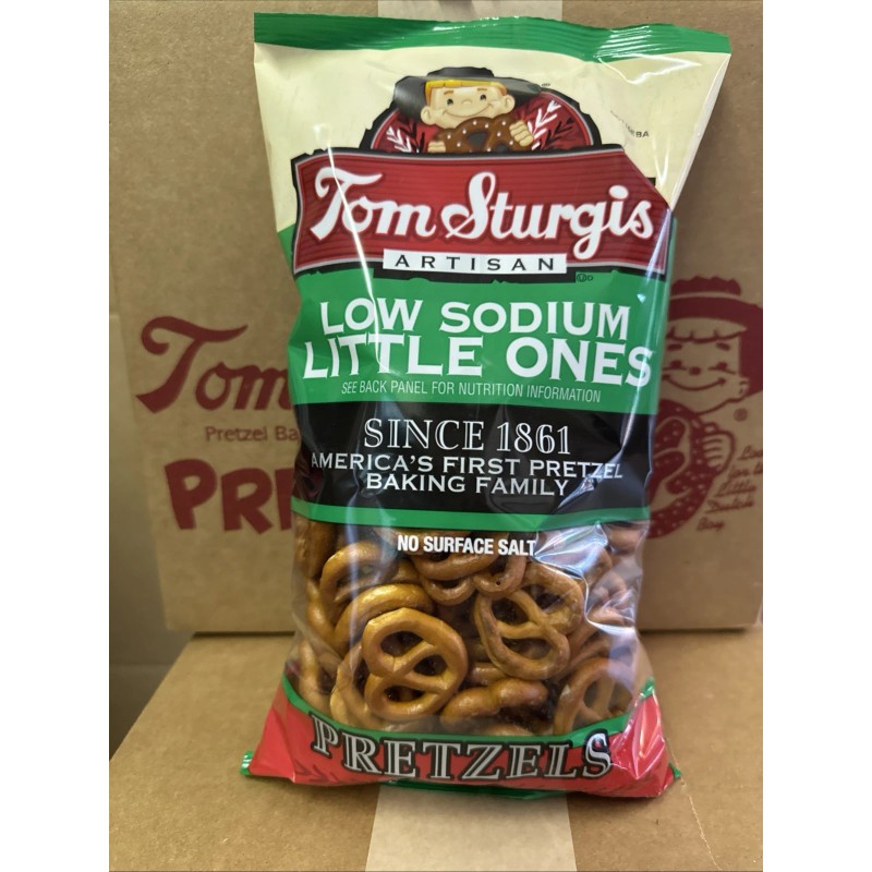 Tom Sturgis 3x Tom Sturgis Artisan Low Sodium Specials Pretzels,