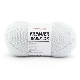 Premier Yarns Basix DK Yarn-Frost