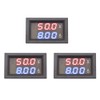 VKLSVAN 3pcs Set 0.28" Inch Dual LED Display Voltmeter Ammeter
