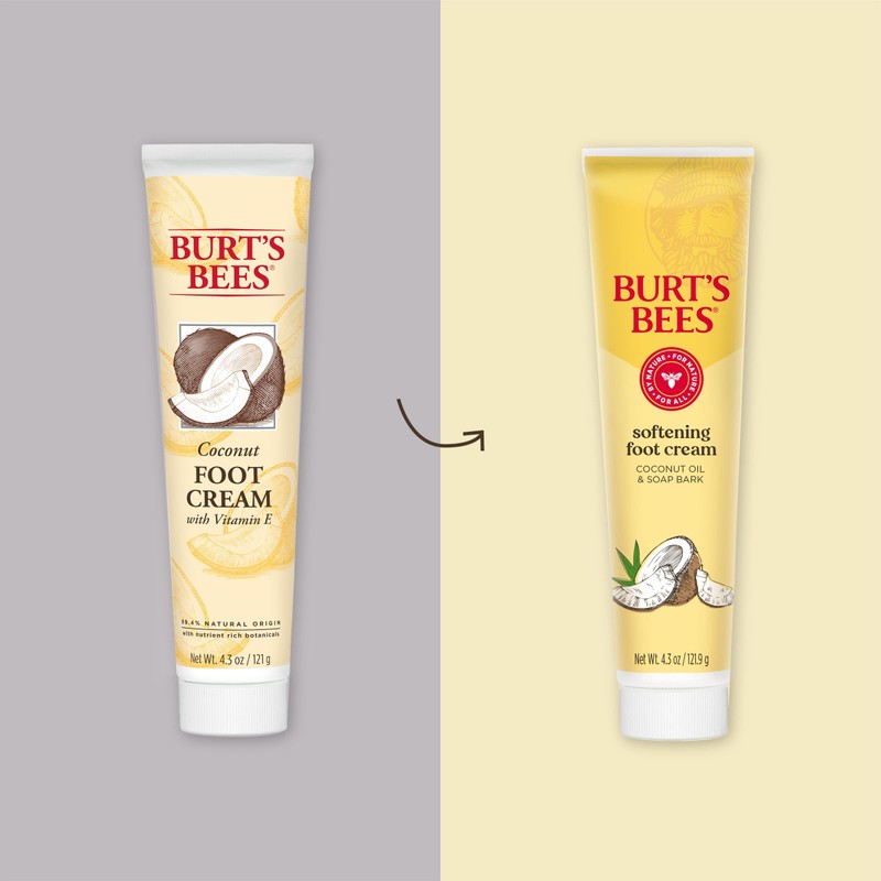 Burt's Bees Softening Foot Cream with Coconut Oil and Soap