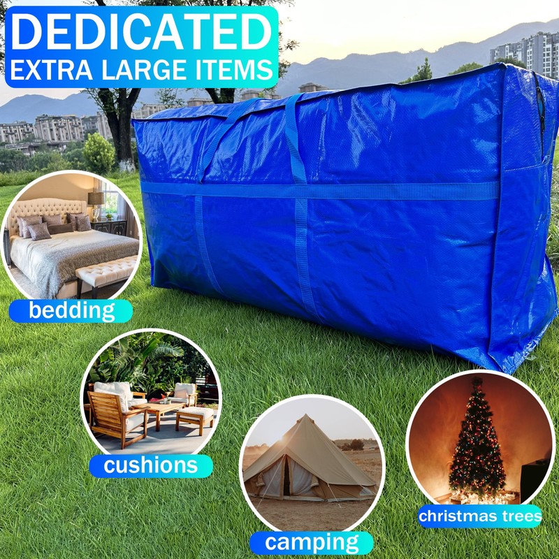 66 Gallon Extra Large Storage Bags, Huge Moving Bags Heavy