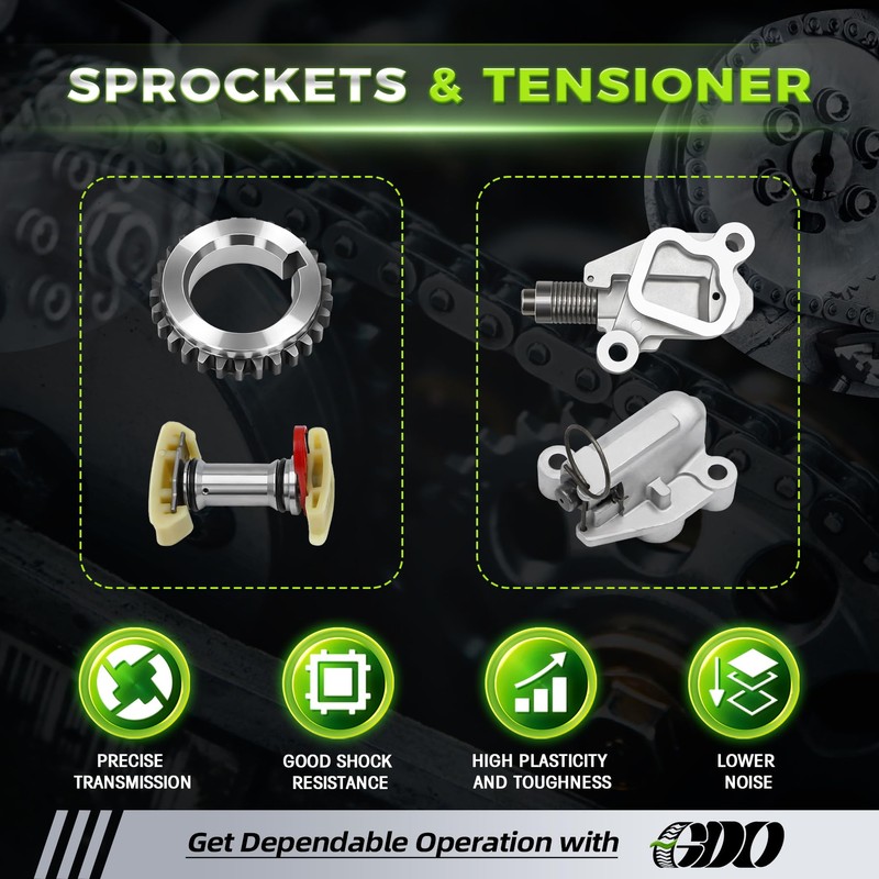 3.5 Ecoboost Timing Chain Kit with Water Pump AT4Z6268A Fits