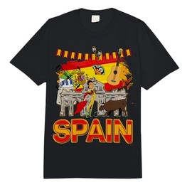 Spanish Flag Idea for Kids & Spanish Memorabilia Spain Comfort Colors Adult Heavyweight T-Shirt