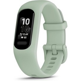 Garmin Vivosmart 5 Activity and Fitness Tracker | Easy to Use | Lightweight - Cool Mint, Small/Medium