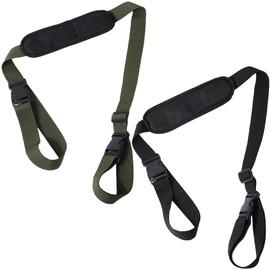 GORGECRAFT Pack of 2 2 Colours Chair Carry Strap Adjustable for Beach Chair Backpack Non-Slip Shoulder Straps Replacement Universal for Foldable Bikes Scooter Camping Backpacking Picnics Outdoors