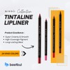 Bissú Tintaline Lipliner - 14 Vivid Colors, High-Coverage, Waterproof, Long-Lasting