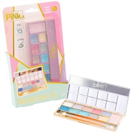 PINKIT Small Makeup Palette - 1 Hard Case with Makeup