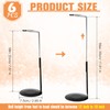 Yaocom 6 Pcs Adjustable Doll Stands for 12 Inch to