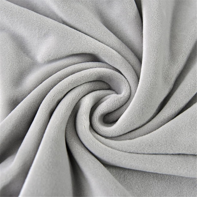 SZJIAHTM 2 Pcs Large Dining Room Velvet Chair Covers Elastic