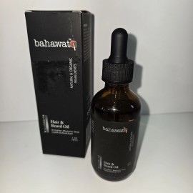 BAHAWAT Premium Hair & Beard Oil~Natural & ORGANIC~Black Seed Oil 60ml~USA made!