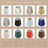 Royal Designs, Inc. Designer Empire Hardback Shade with Elegant Trim,