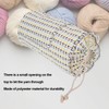 Yarn Bag Drawstring Sealing Storage Organizer Large Knitting Accessories for
