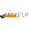 CMT 272.250.60 M Ultra Thin Kerf Blade Z-60 D-250 B-30