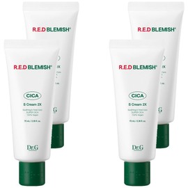 Dr. G Red Blemish Cica S Cream 2X, 70ml, 4 pcs / 닥터지 레드 블레미쉬 시카 S 크림 2X, 70ml, 4개