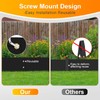 40" L x 8" H Metal Landscape Edging, Metal Lawn
