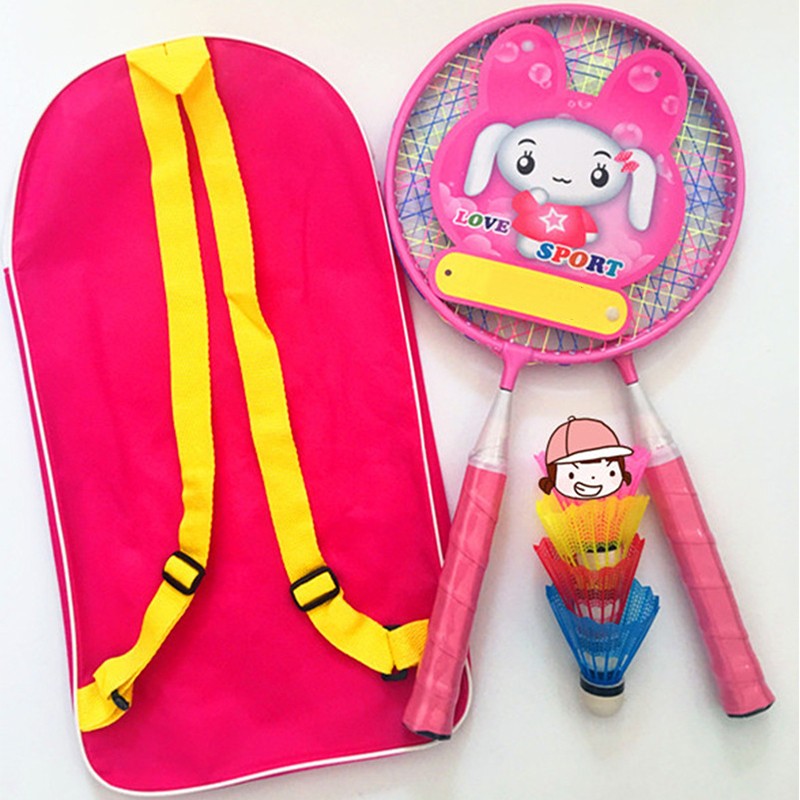 Kids Badminton Racket Set for 3 to 12 Years Old