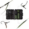 JSHANMEI Carp Fishing Tackle Swivel Snaps Kit, 300pcs Various Quick