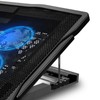 Laptop Cooler with LED Light Dual USB Notebook PC Cooling