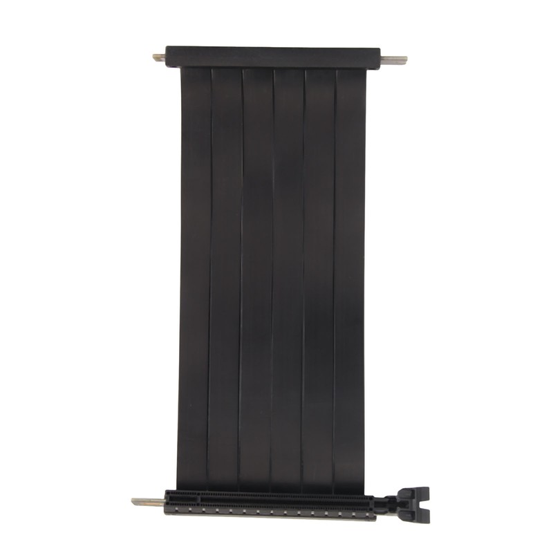 PCIE 3.0 X16 Riser Cable 180 Degree High Speed Flexible