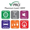 Varilight 1-Gang 2-Way Push On/Off Rotary LED Dimmer 1 x
