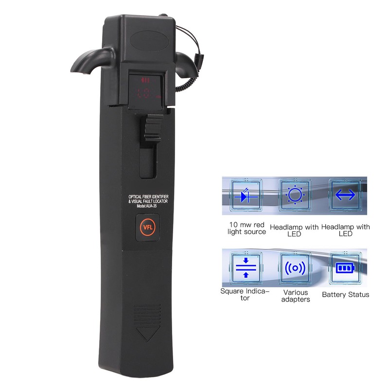 Optical Fiber Identifier 4 Adapters Mechanical Damping High Accuracy Online