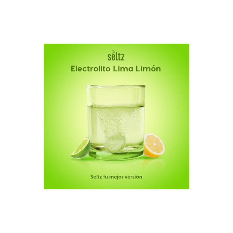 Seltz Electrolitos Lima-Limón Tabletas Efervescentes