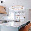 XGZL · LIGHTING Modern LED Chandelier 1 Ring 23.6in Circular