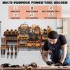 45" Large Power Tool Organizer Wall Mount with Charging Station