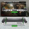 Crystal Clear Console Protective Back Case Cover Shell With Stand