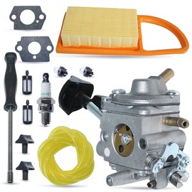 Gubeter Carburetor Air Filter Fuel Kit for Stihl Br500 Br550 Br600 Backpack Leaf Blower Replaces OEM#4282 120 0606 4282 120 0607 4282 120 0608 Replaces Zama C1Q-S183