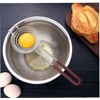 Zhenghebuy Egg Separator Tool,304 Stainless Steel Egg Separator,Egg Yolk White