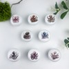JamJam 1.5" 8PCS Octopus with Flower Cute Unique Under The