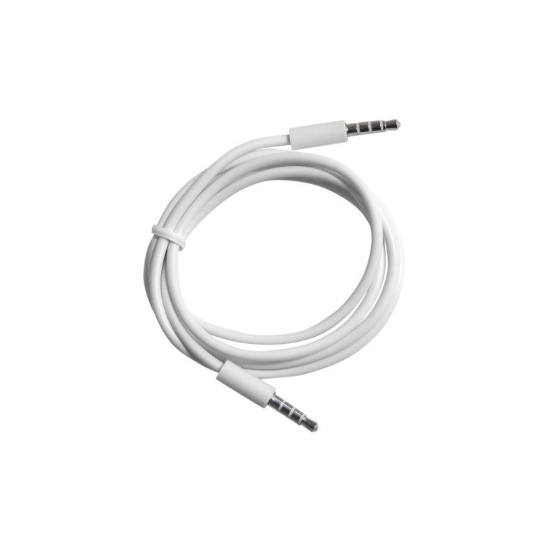 YCS Basics White 3 Foot 3.5mm Male to Male 4