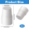 6 Pcs Universal Radiator Valve Caps, Radiator Caps, Replacement Central