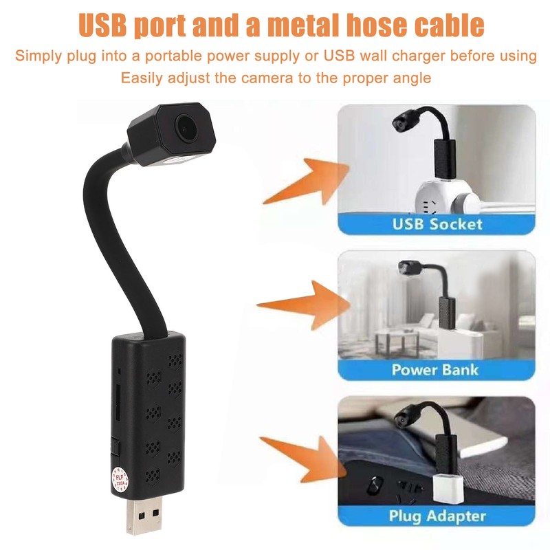 Mini Night Viewing Camera Security Surveillance WiFi HD with Motion