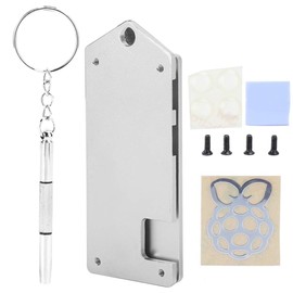 Zero/W Protective Case Ultra-Thin Dust-Proof Aluminum Alloy Box with Non-Slip Function(Silver)