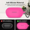 LEFXMOPHY Pink Case Replacement for Kurdene S8 Wireless Earbuds, Silicone