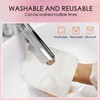 2Pcs Organic Cotton Flannel for Castor Oil Pack Wrap, Unbleached
